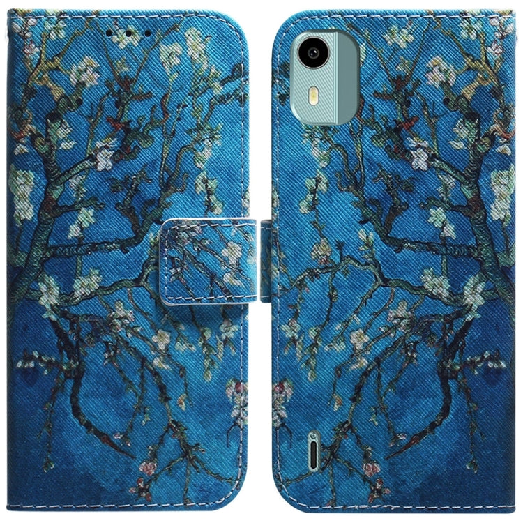 Coloured Drawing Flip Leather Phone Case