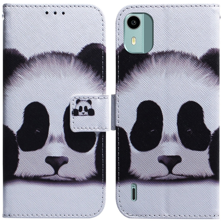 Coloured Drawing Flip Leather Phone Case