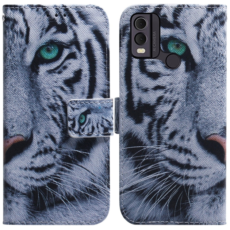 Coloured Drawing Flip Leather Phone Case