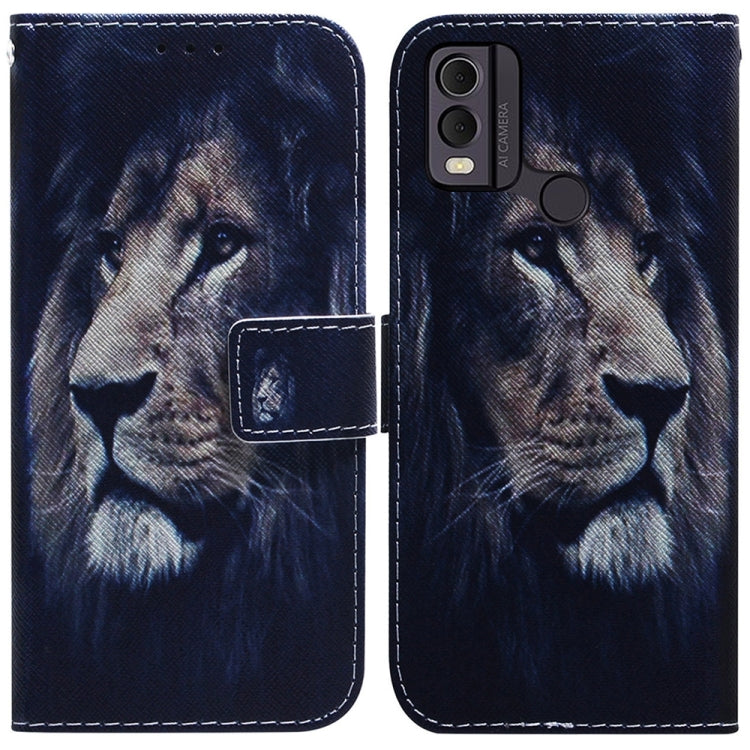 Coloured Drawing Flip Leather Phone Case