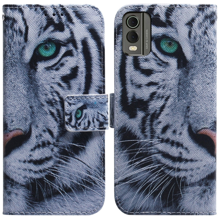 Coloured Drawing Flip Leather Phone Case
