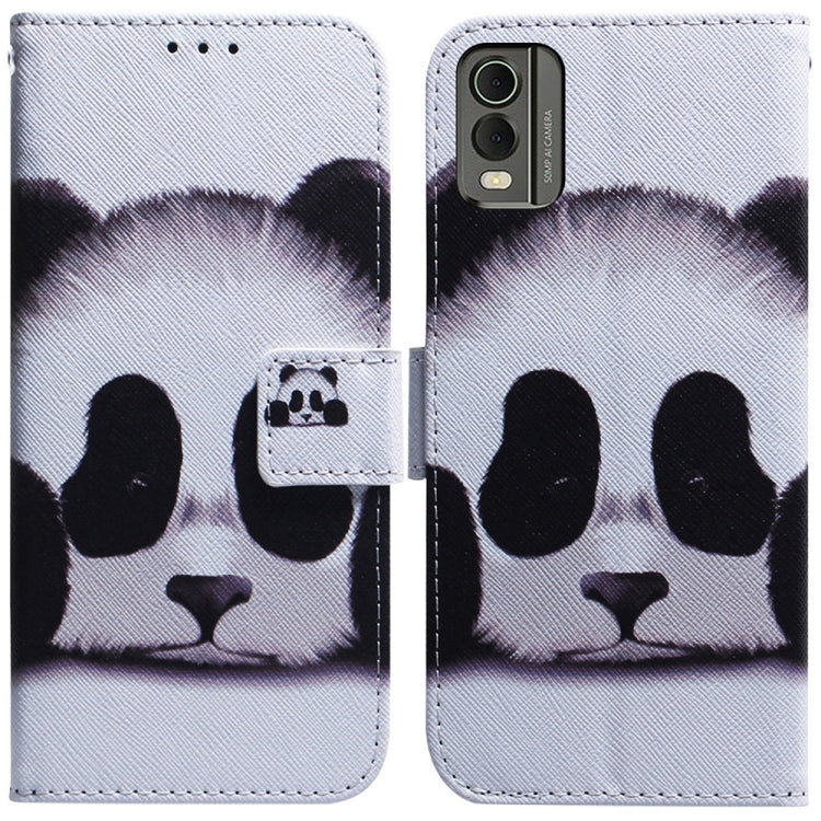 Coloured Drawing Flip Leather Phone Case