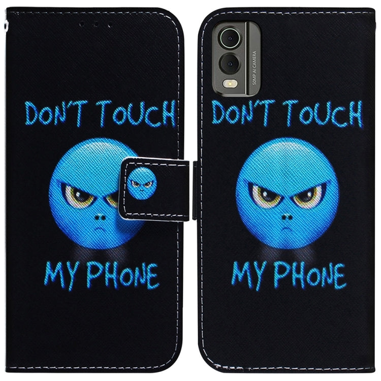Coloured Drawing Flip Leather Phone Case