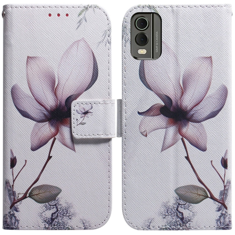 Coloured Drawing Flip Leather Phone Case