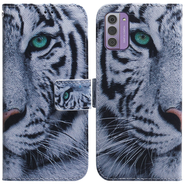 Coloured Drawing Flip Leather Phone Case
