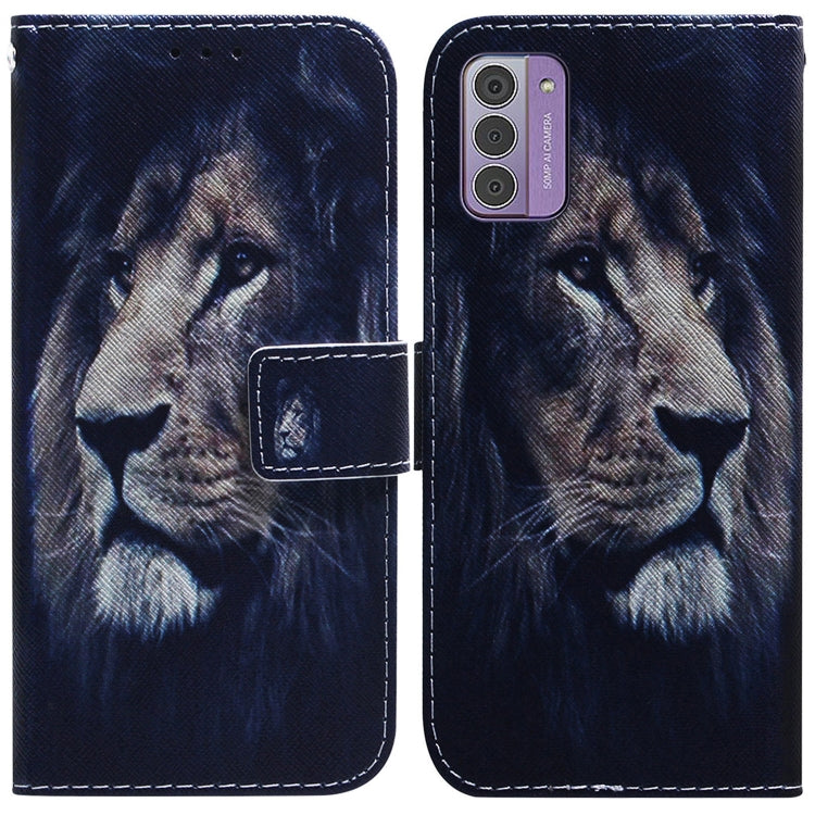 Coloured Drawing Flip Leather Phone Case