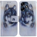 Coloured Drawing Flip Leather Phone Case