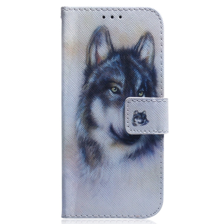 Coloured Drawing Flip Leather Phone Case