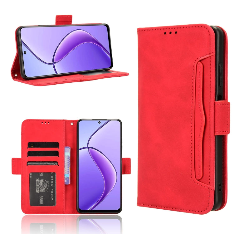 Skin Feel Calf Texture Card Slots Leather Phone Case — For Realme GT5 5G