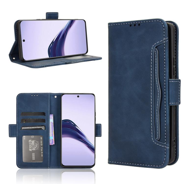 Skin Feel Calf Texture Card Slots Leather Phone Case — For Realme GT 6 / GT 6T / GT Neo6