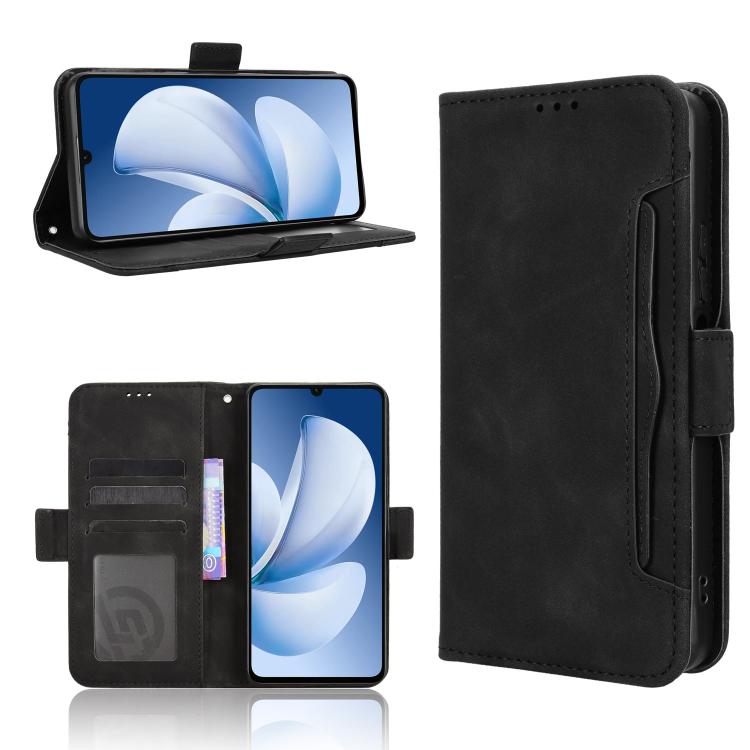 Skin Feel Calf Texture Card Slots Leather Phone Case — view 23