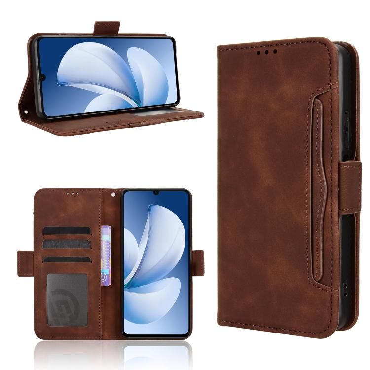 Skin Feel Calf Texture Card Slots Leather Phone Case — view 26