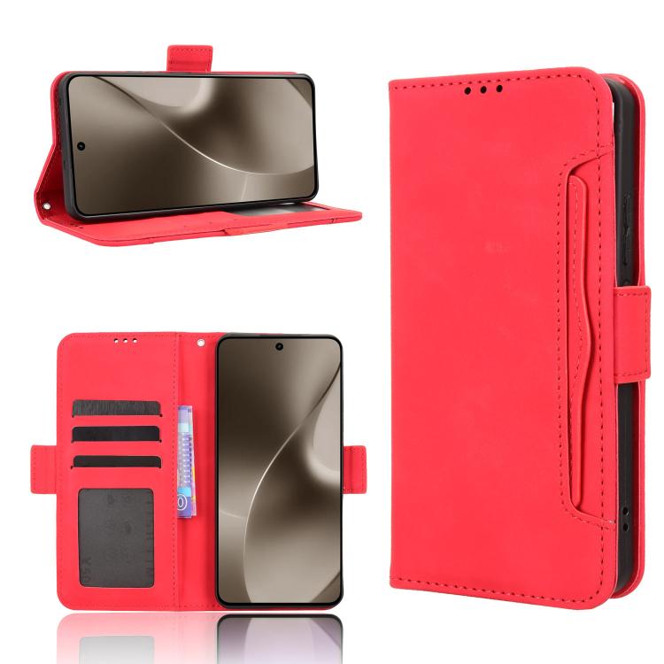 Skin Feel Calf Texture Card Slots Leather Phone Case — view 34