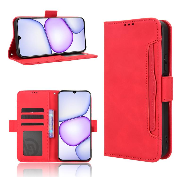 Skin Feel Calf Texture Card Slots Leather Phone Case — view 24