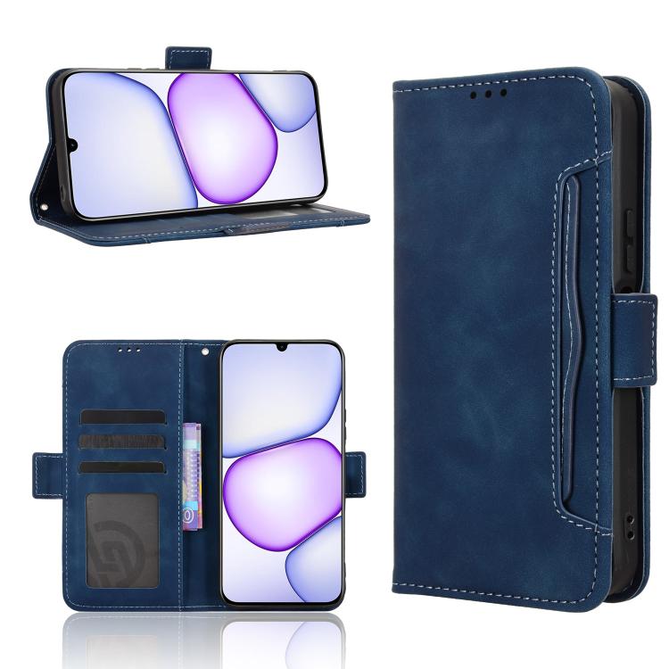 Skin Feel Calf Texture Card Slots Leather Phone Case — view 25