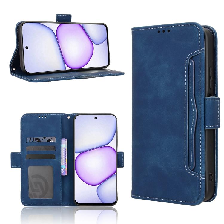 Skin Feel Calf Texture Card Slots Leather Phone Case — view 20