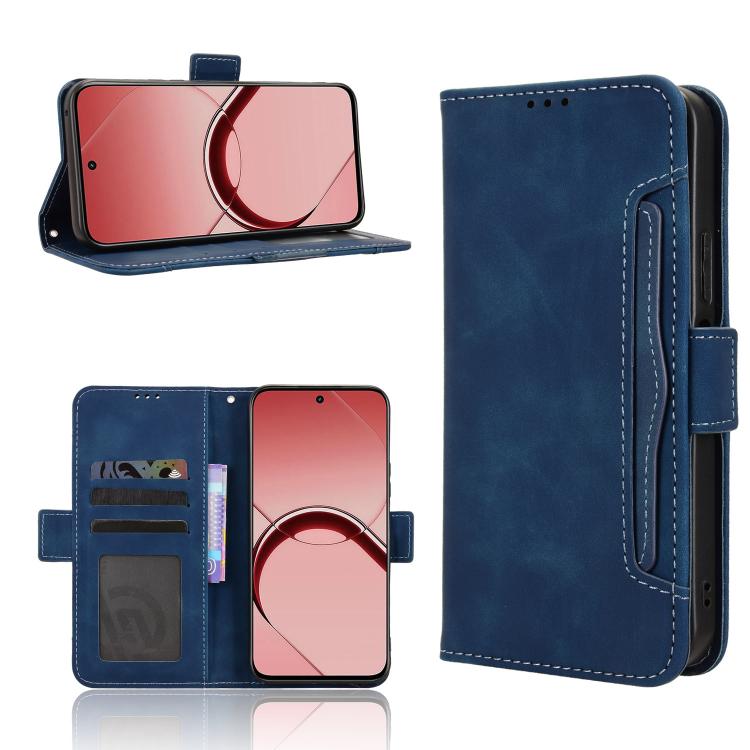 Skin Feel Calf Texture Card Slots Leather Phone Case — For Realme 16 Pro 5G