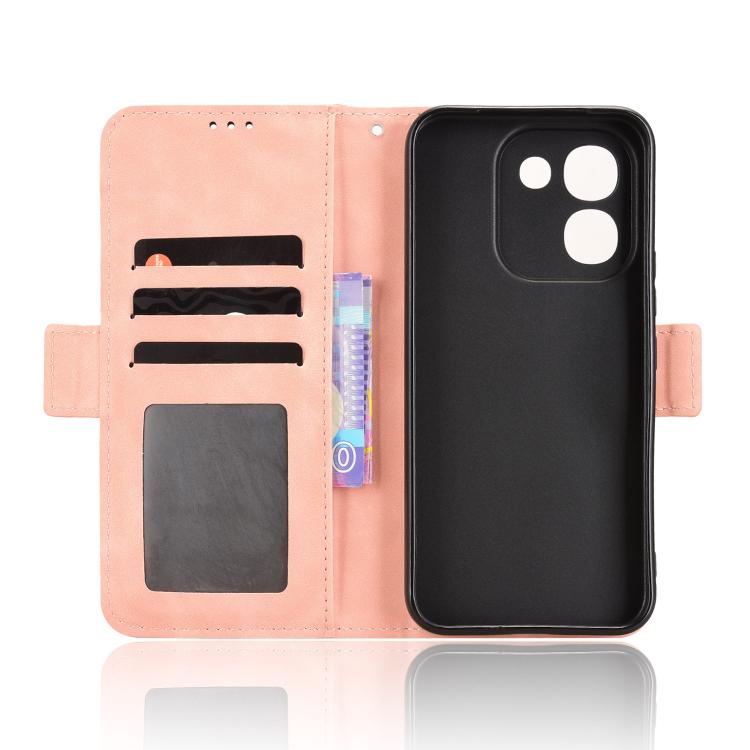 Skin Feel Calf Texture Card Slots Leather Phone Case