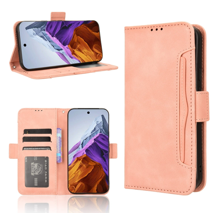 Skin Feel Calf Texture Card Slots Leather Phone Case