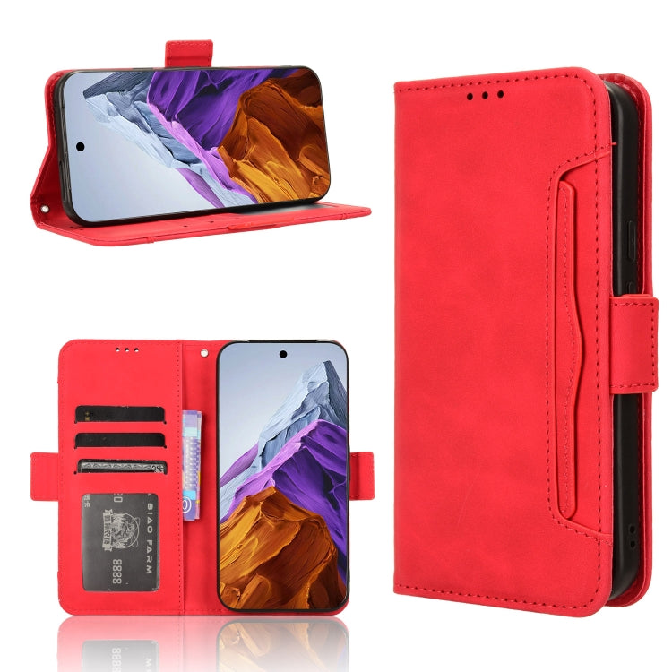 Skin Feel Calf Texture Card Slots Leather Phone Case