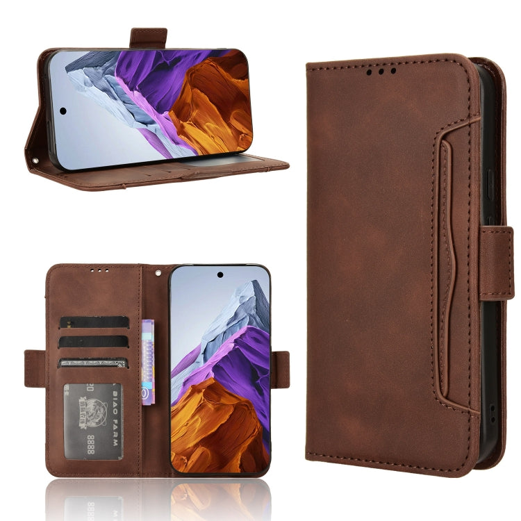 Skin Feel Calf Texture Card Slots Leather Phone Case