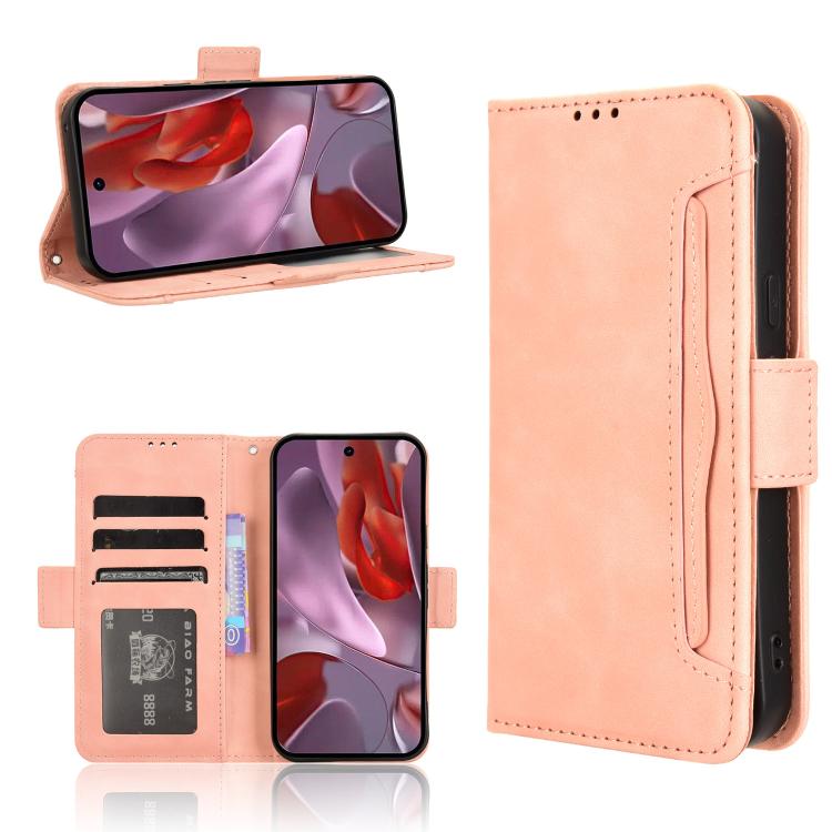 Skin Feel Calf Texture Card Slots Leather Phone Case
