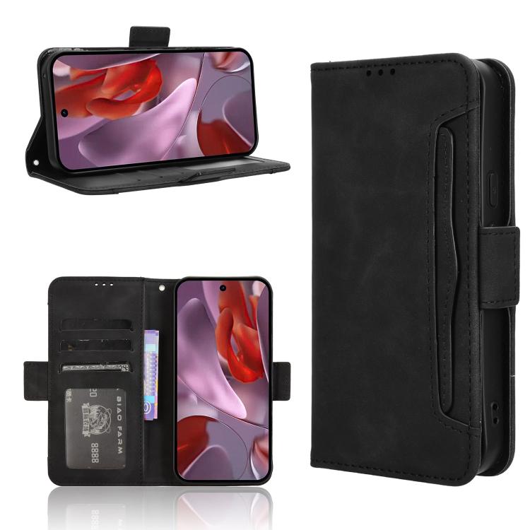 Skin Feel Calf Texture Card Slots Leather Phone Case