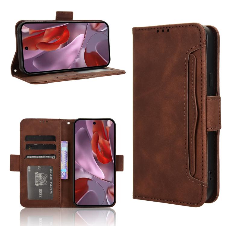 Skin Feel Calf Texture Card Slots Leather Phone Case