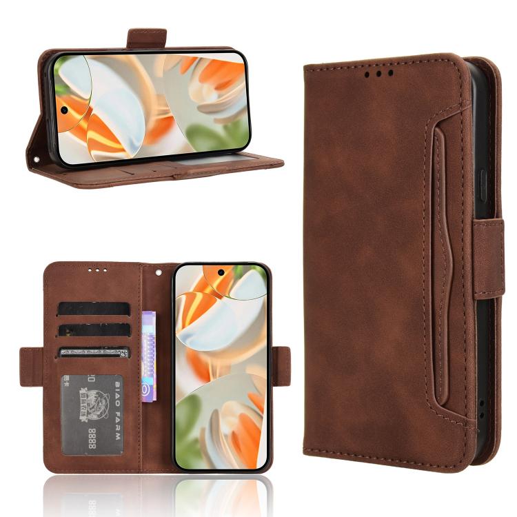 Skin Feel Calf Texture Card Slots Leather Phone Case