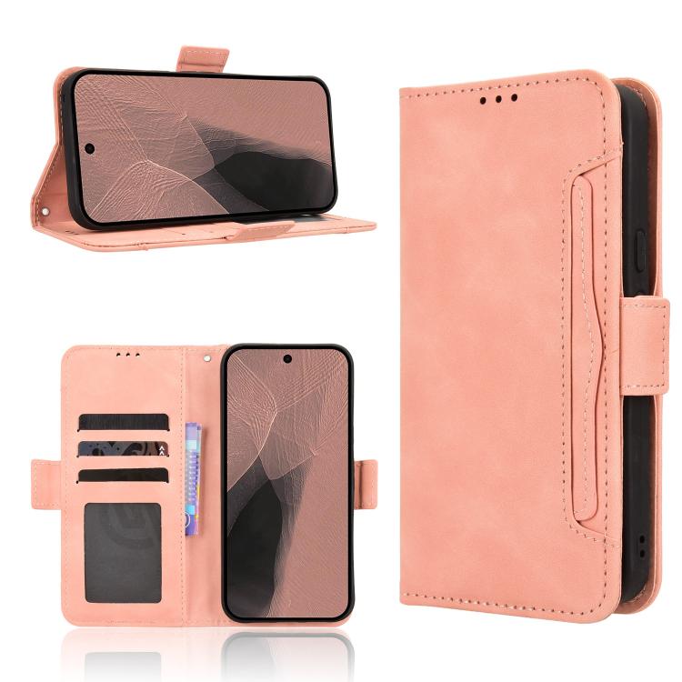 Skin Feel Calf Texture Card Slots Leather Phone Case