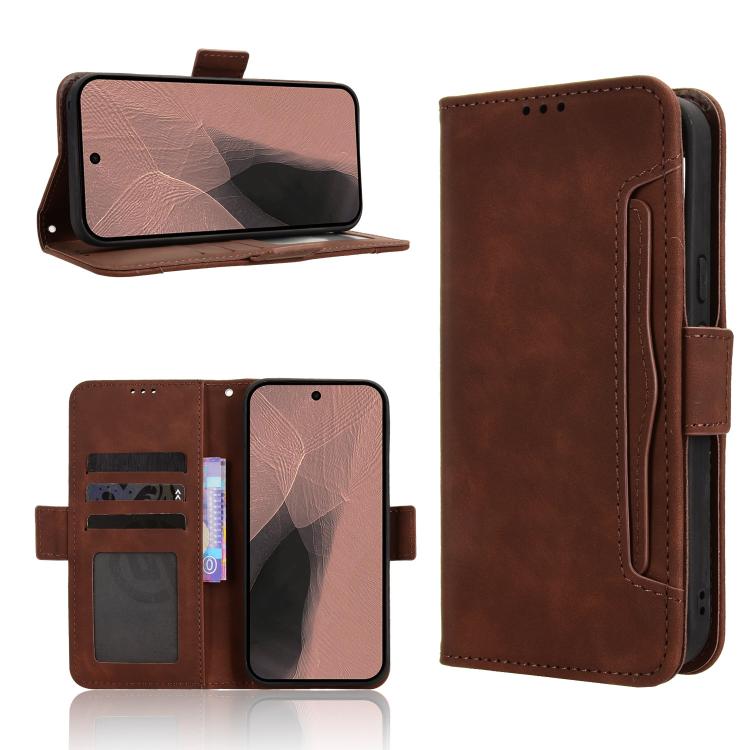Skin Feel Calf Texture Card Slots Leather Phone Case