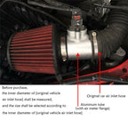 XH-UN603 Car Modified Engine Air Flow Meter Flange Intake Sensor Base for Honda / Toyota / Subaru / Mazda