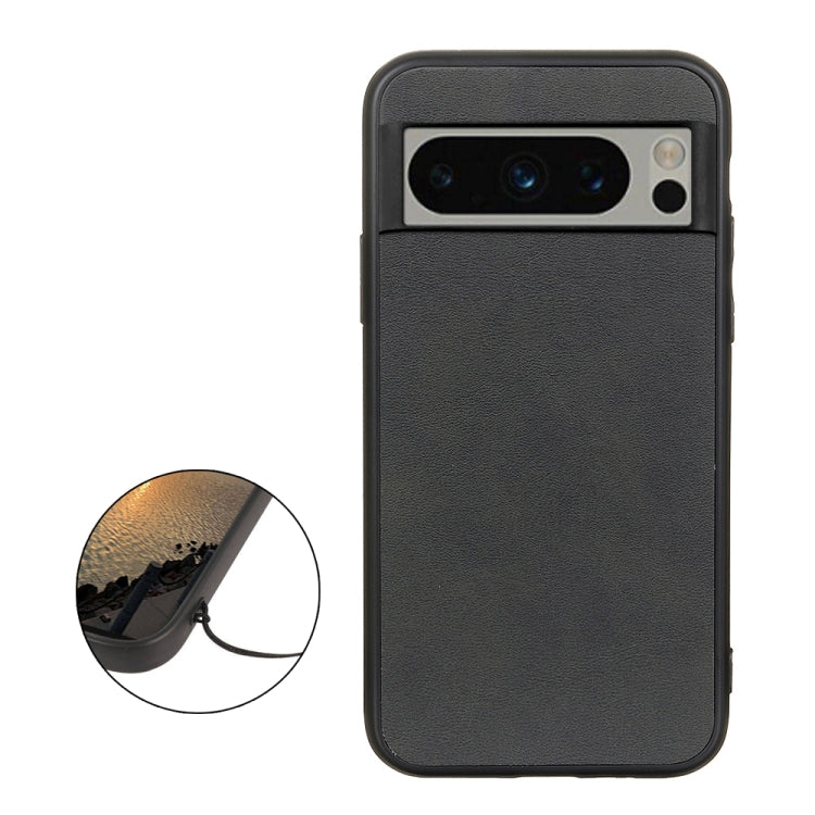 Two-color Calf Texture Shockproof Phone Case
