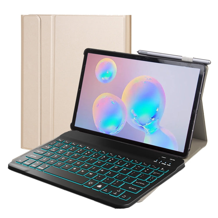DY-M10P For Lenovo Smart Tab M10 HPD Plus TB-X606F 10.3 inch 2 in 1 Removable Magnetic ABS Bluetooth Keyboard + Protective Leather Case with Stand & Sleep / Wake-up Function — view 13