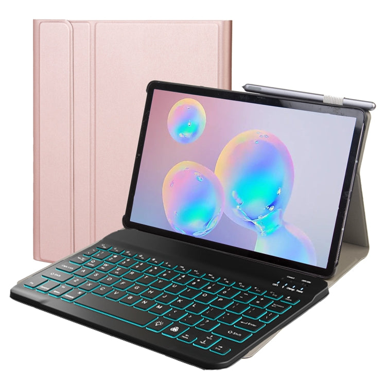 DY-M10P For Lenovo Smart Tab M10 HPD Plus TB-X606F 10.3 inch 2 in 1 Removable Magnetic ABS Bluetooth Keyboard + Protective Leather Case with Stand & Sleep / Wake-up Function — view 14