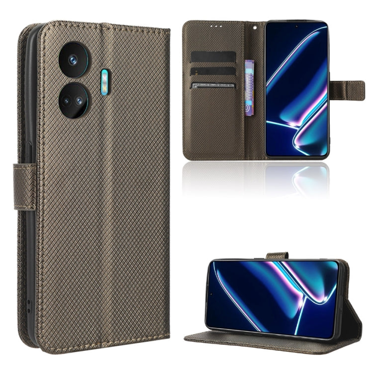 Diamond Texture Leather Phone Case