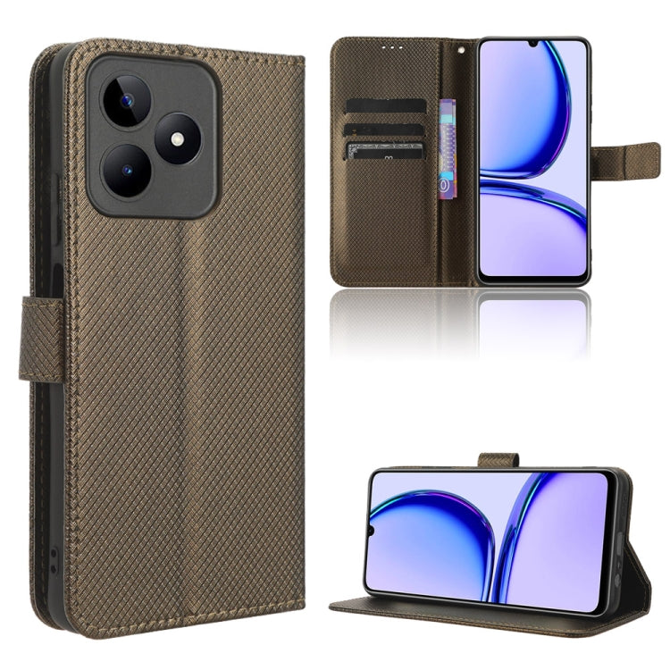 Diamond Texture Leather Phone Case