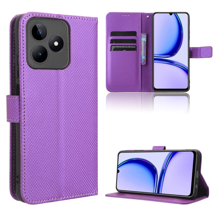 Diamond Texture Leather Phone Case