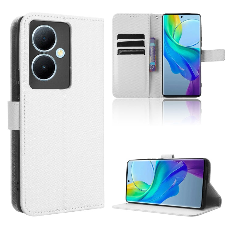Diamond Texture Leather Phone Case