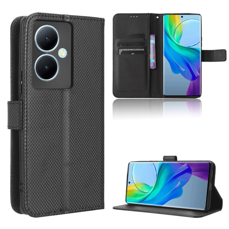 Diamond Texture Leather Phone Case