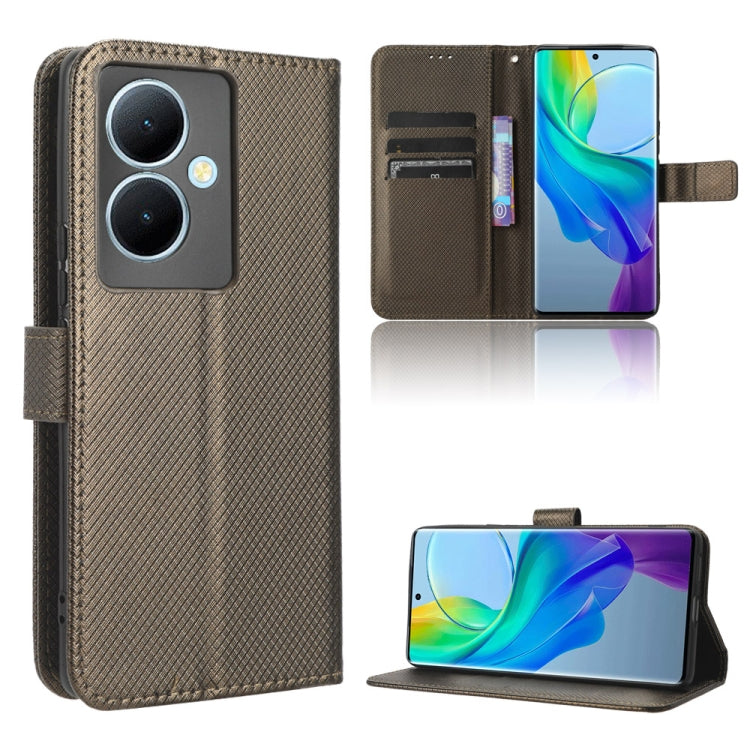 Diamond Texture Leather Phone Case