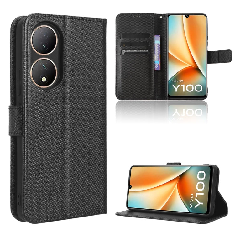 Diamond Texture Leather Phone Case