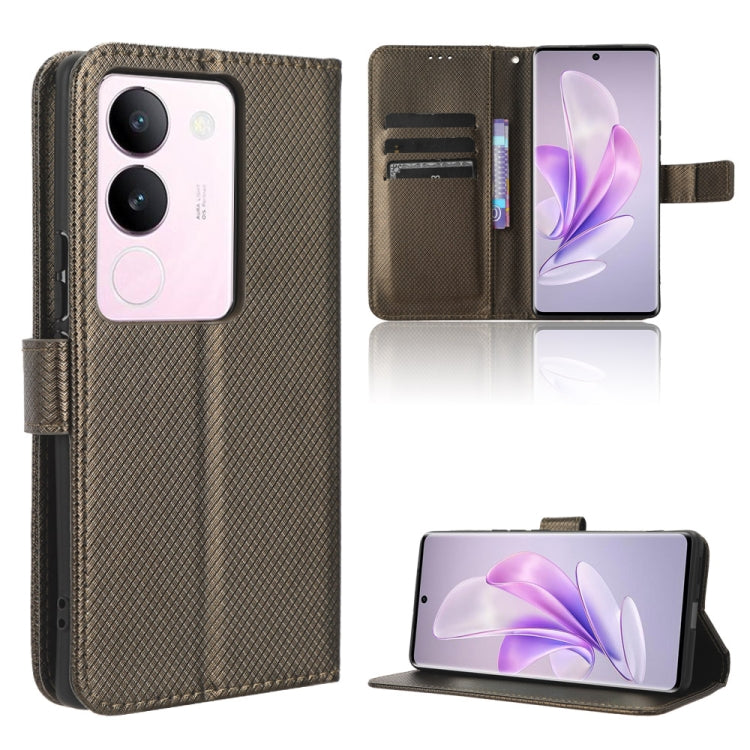 Diamond Texture Leather Phone Case