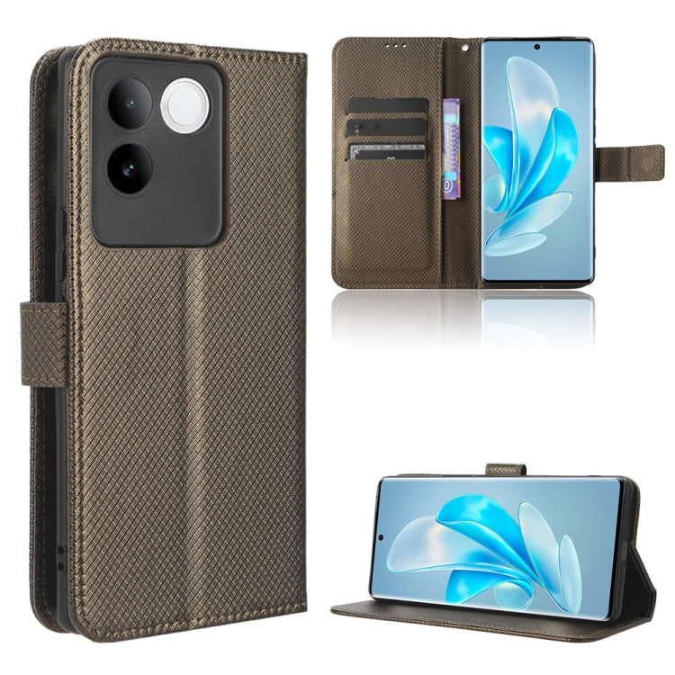 Diamond Texture Leather Phone Case
