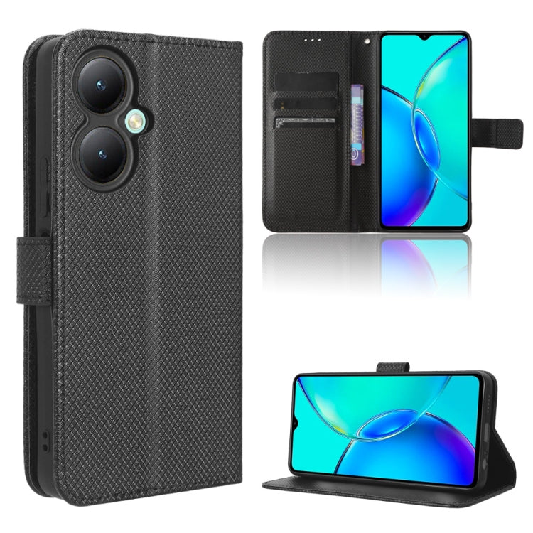 Diamond Texture Leather Phone Case