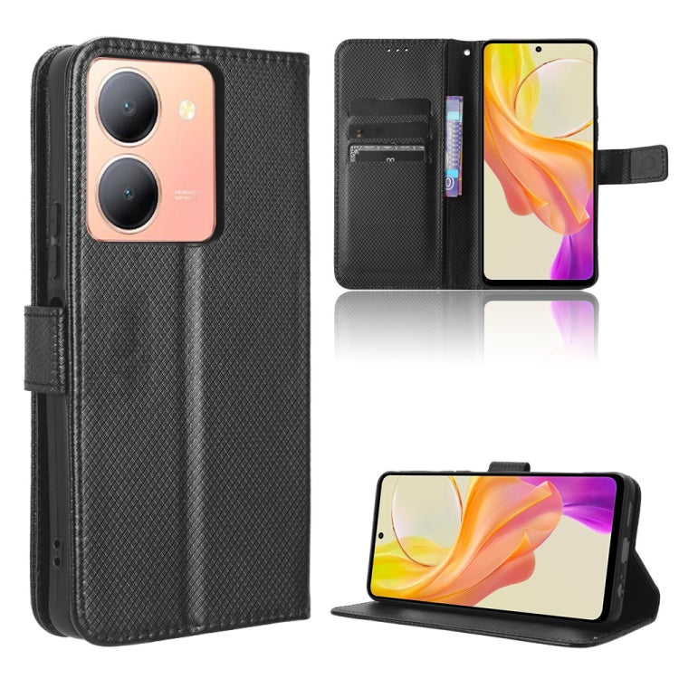 Diamond Texture Leather Phone Case