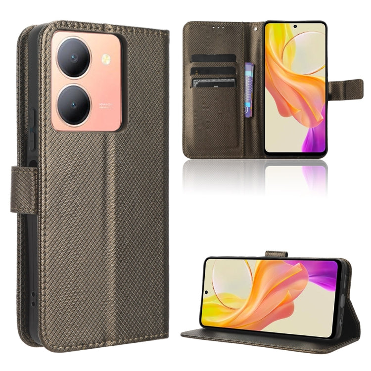 Diamond Texture Leather Phone Case