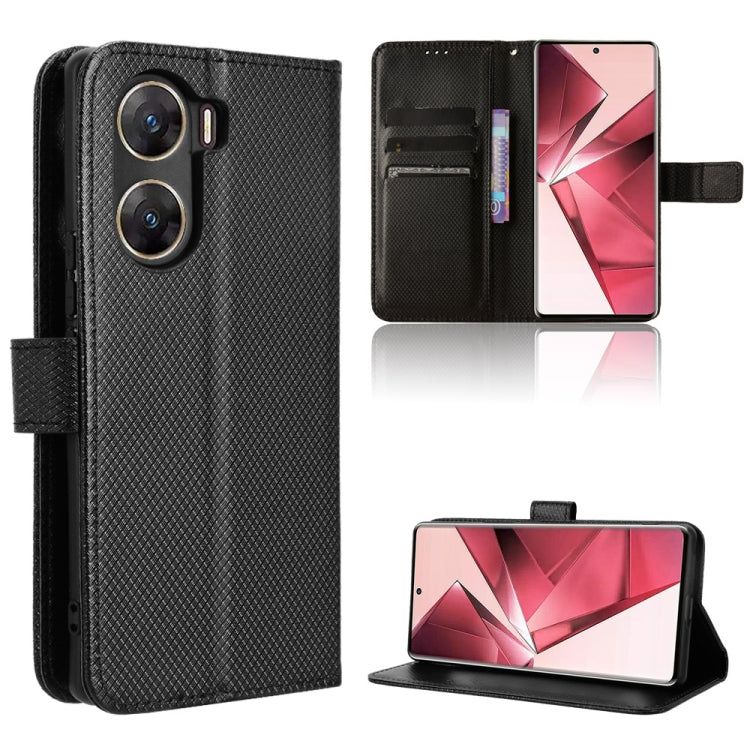 Diamond Texture Leather Phone Case