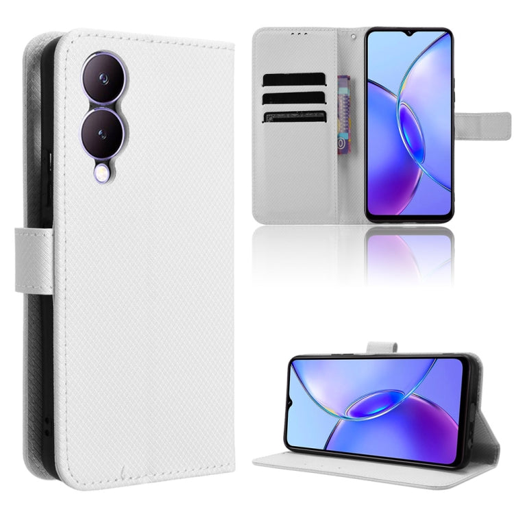 Diamond Texture Leather Phone Case