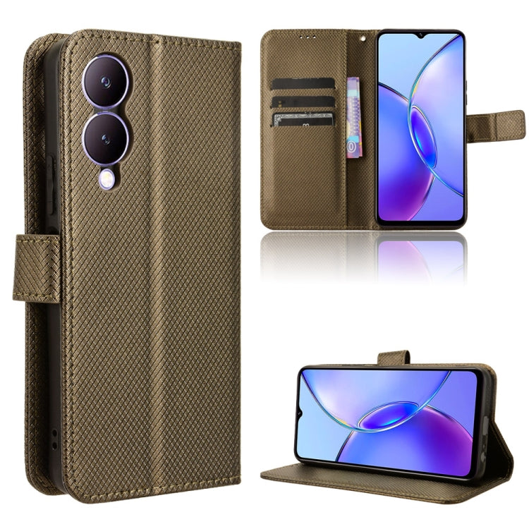 Diamond Texture Leather Phone Case